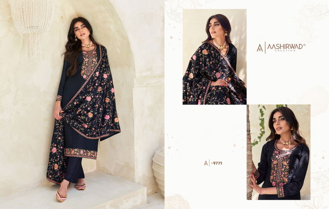 Verona By Ashirwad Silk Wedding Salwar Suits Catalog